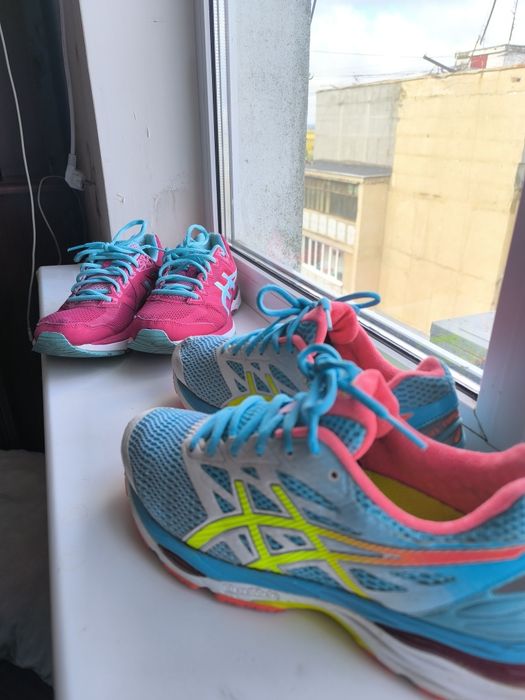 Кросівки асікс asics gel-cumulus 18 розмір 41.5 літо