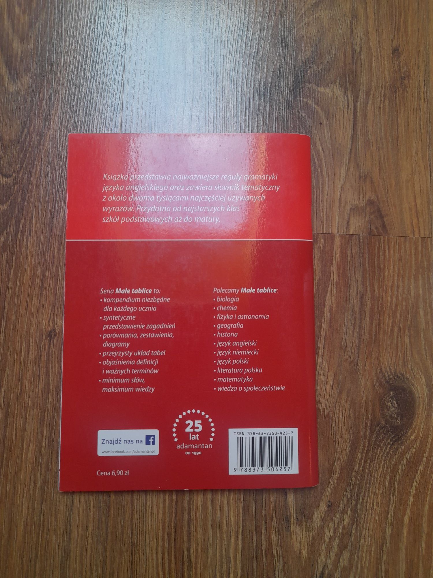 Małe tablice język angielski gimnazjum liceum matura + gratis
