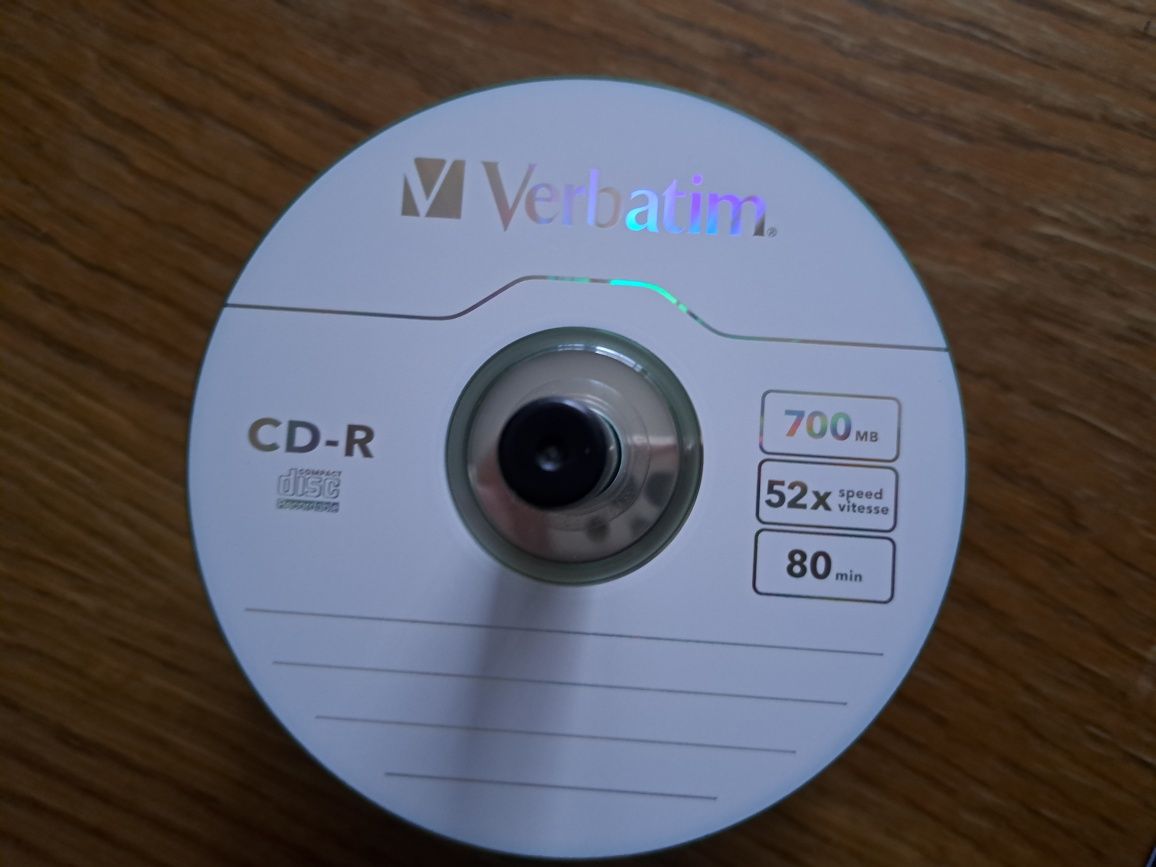 Płyty CD-R Verbatin 33 Sztuki w Pudełku