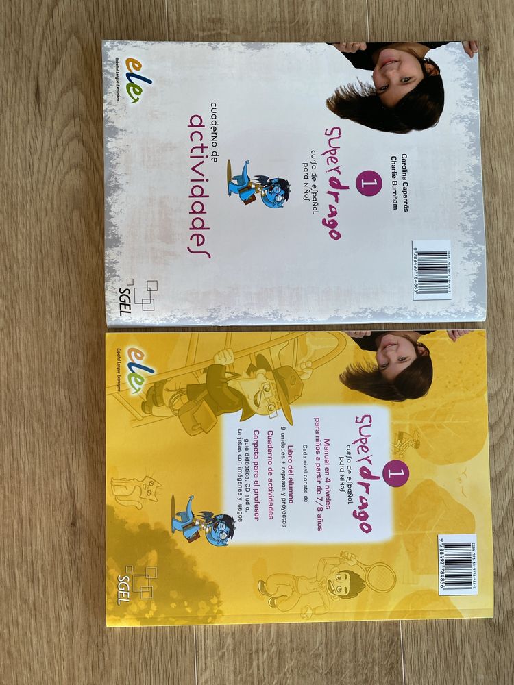 Manual + CAtividades espanhol 1°ano SuperDrago