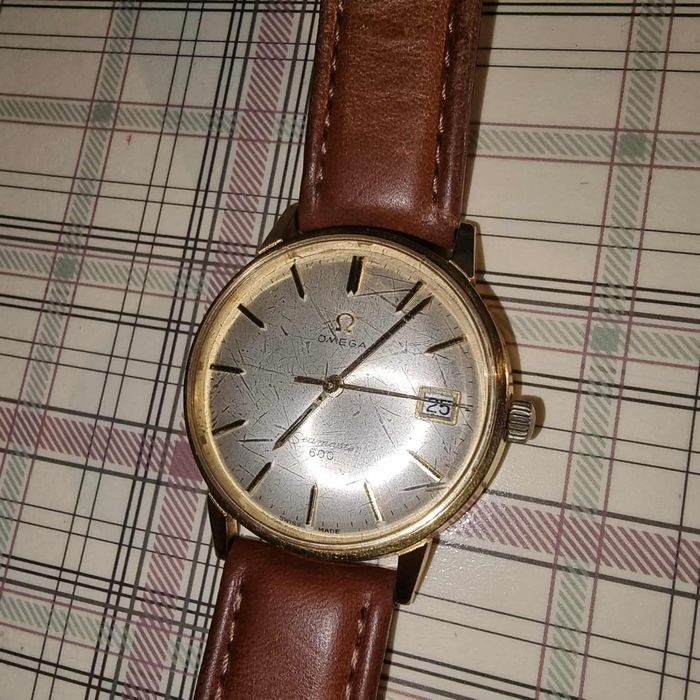 Zegarek Vintage Omega Seamaster 600 OGLOSZENIE GRZRCZNOSCIOWE