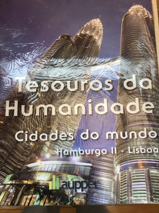 Enciclopédia 5 Livros - Tesouros da Humanidade - AUPPER - NOVOS