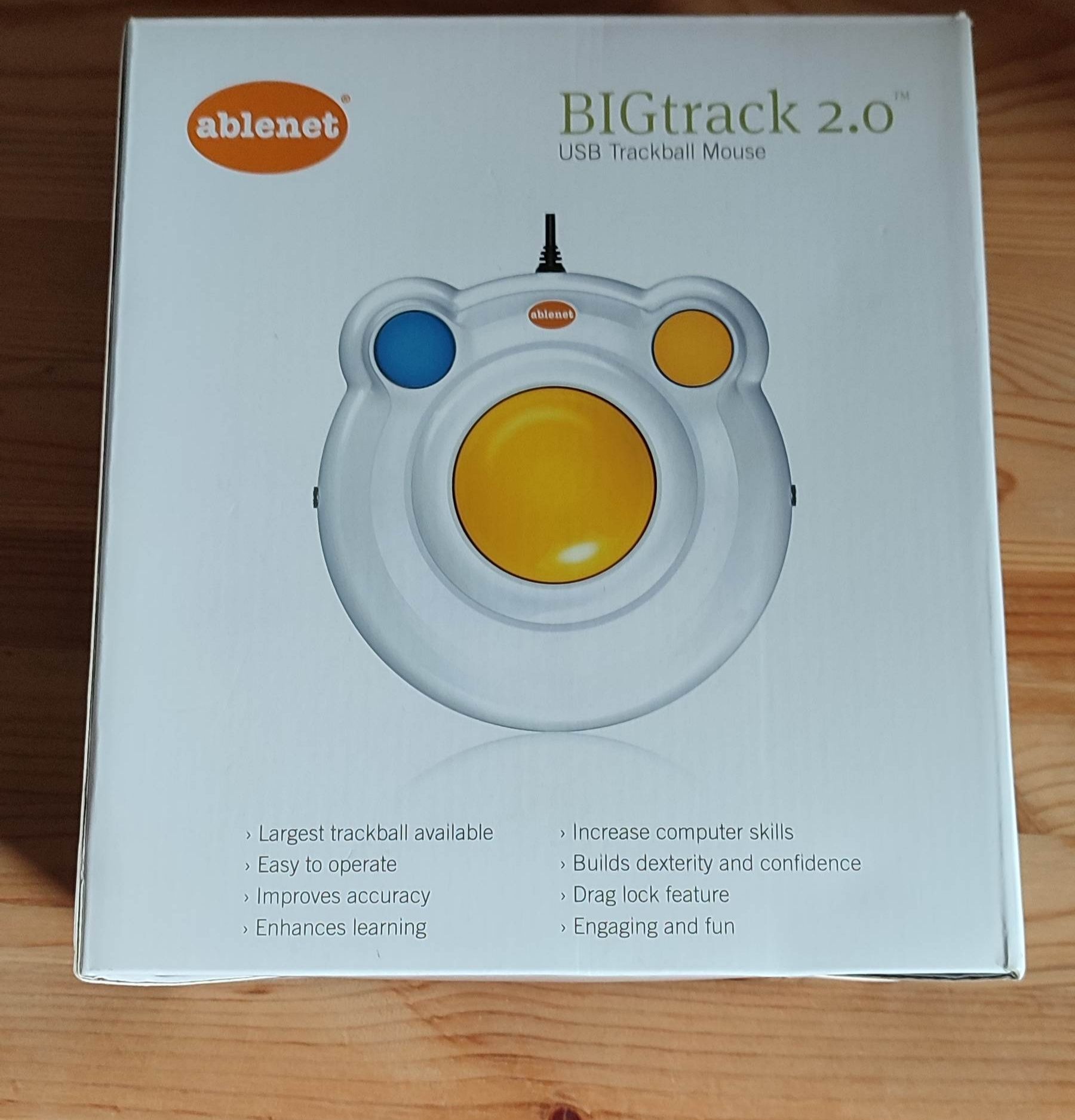 BIGtrack 2.0 USB Trackball Mouse