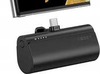 Powerbank 5000 mAh VEGER PlugOn PD 20W wbudowane złącze USB C lekki