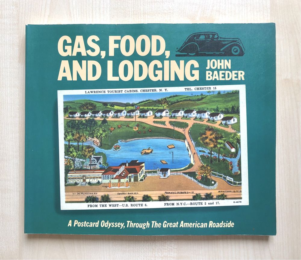 John Baeder  Gas, Food, and Lodging