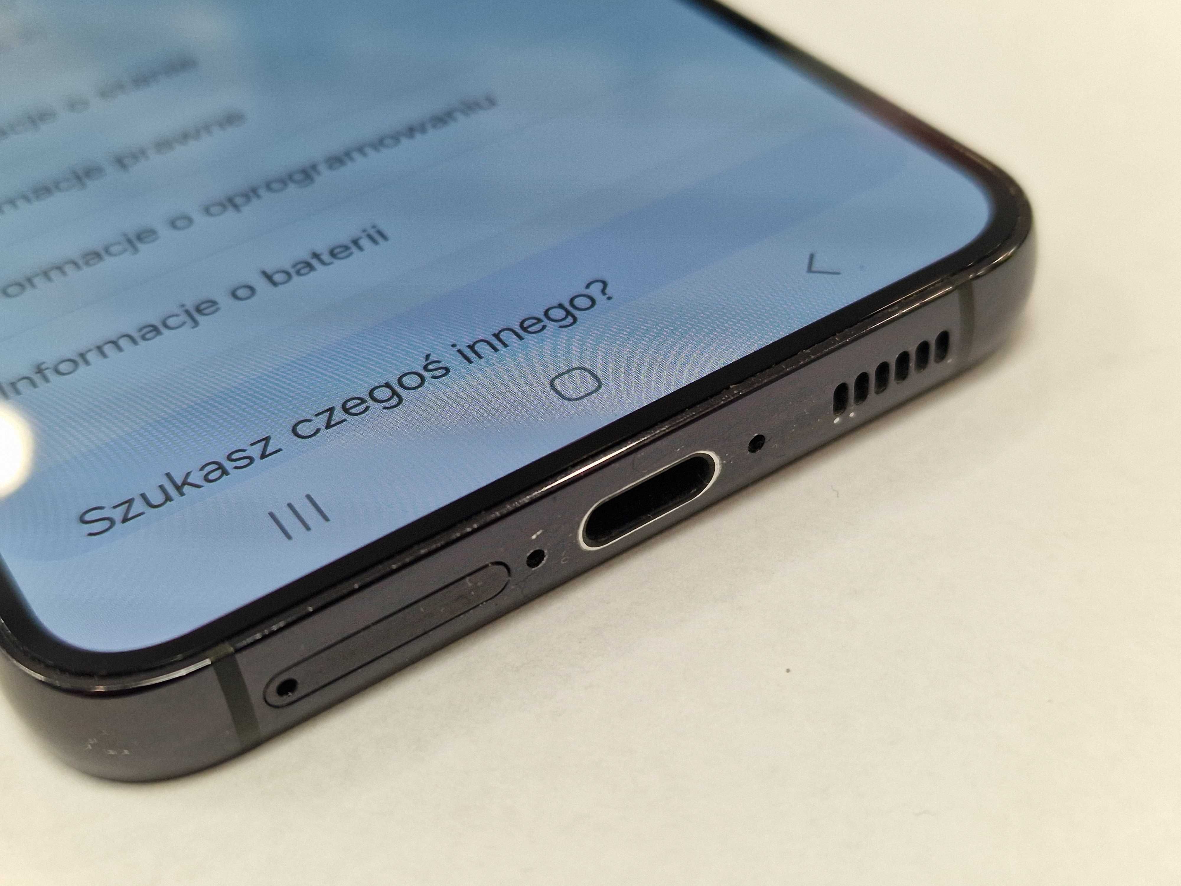 Samsung Galaxy S23/ 8GB/ 256GB/ Phantom Black/ Grade A- + ładowarka