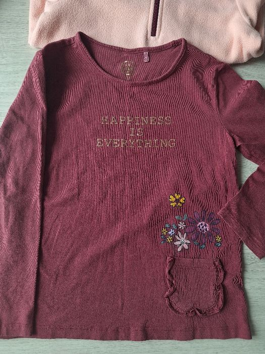 Ubranka dla dziewczynki r. 116 ubrania na jesień