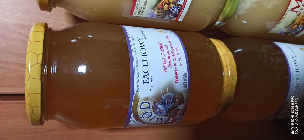 Miód naturalny z własnej pasieki