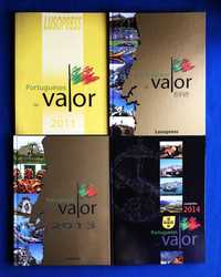 PORTUGUESES DE VALOR -  volumes - 2011 / 2012 / 2013 / 2014