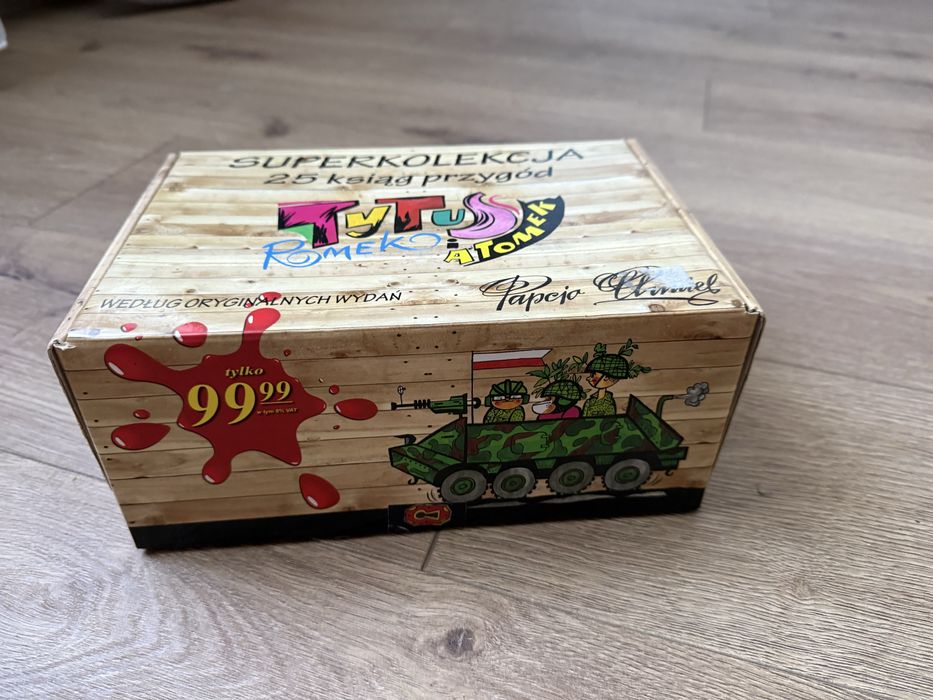 Komplet komiksów Tytus Romek i Atomek