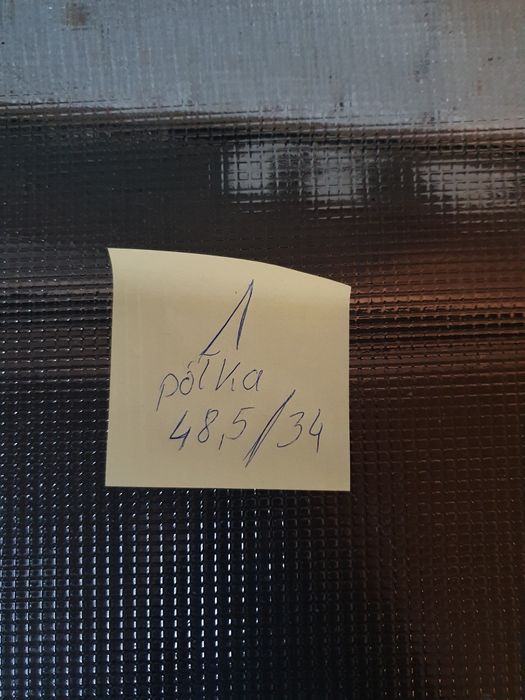 Szklana półka do lodówki