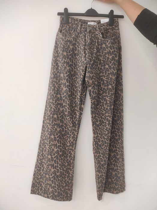 Джинси леопардові