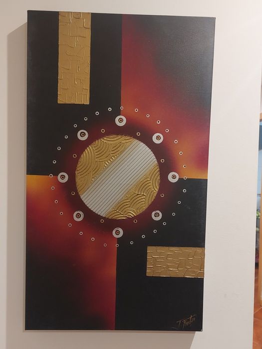 Quadros pintados a óleo
