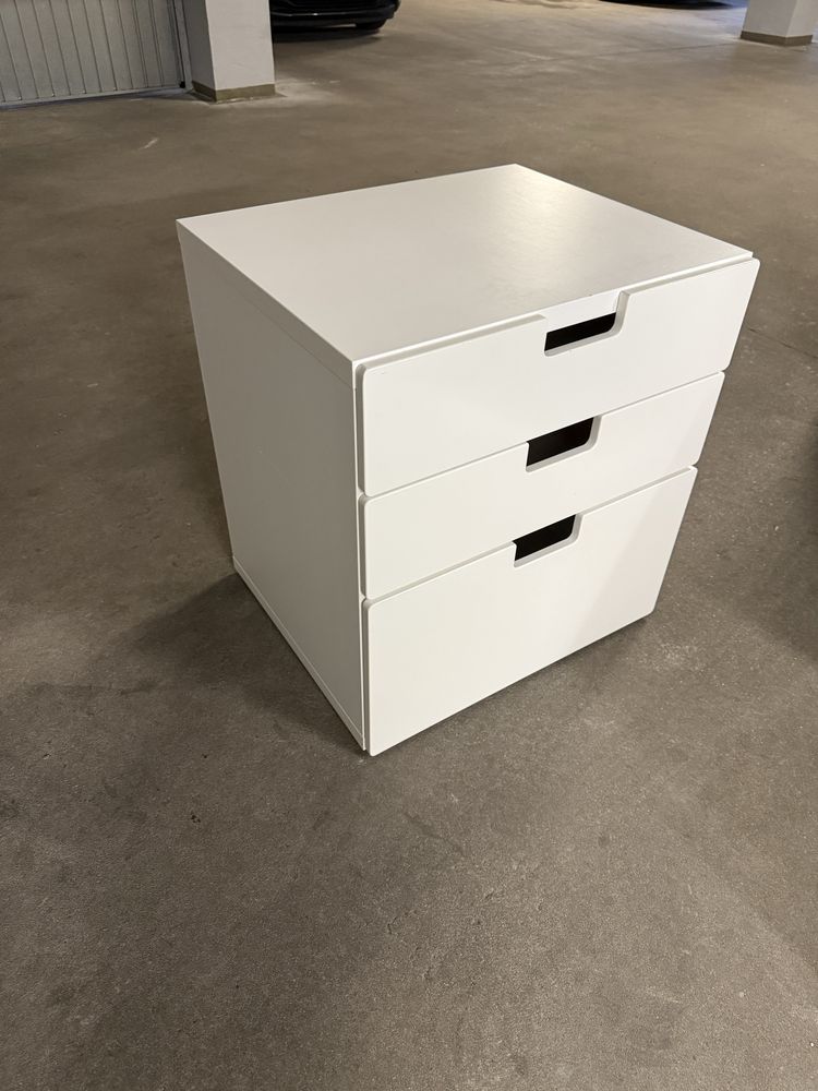 Komoda IKEA STUVA  3 szuflady  Biała