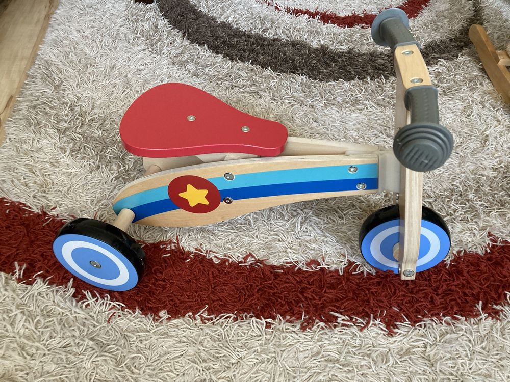 Rowerek drewniany biegowy Play Tive Lidl