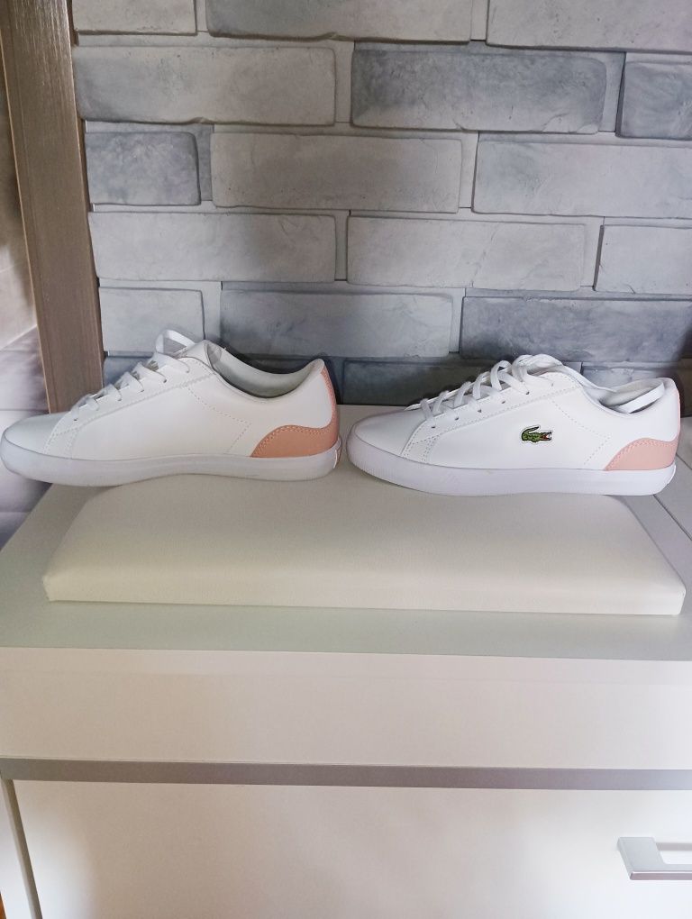 Buty Lacoste białe jak nowe r.36