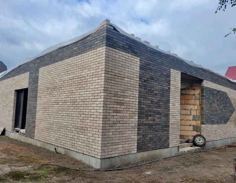 Цегла облицювальна від виробника, кирпич для забора, кирпич колормикс