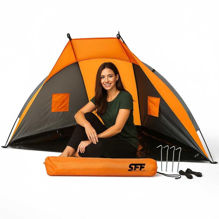 Namiot turystyczny kempingowy wodoodporny podróżny w dwóch kolorach