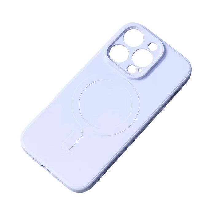 Etui Silicone do iPhone 15 Pro Max - Niebieskie, Wysokiej Jakości