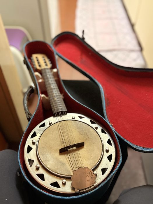 Banjolim antigo 1900|1915 com caixa original