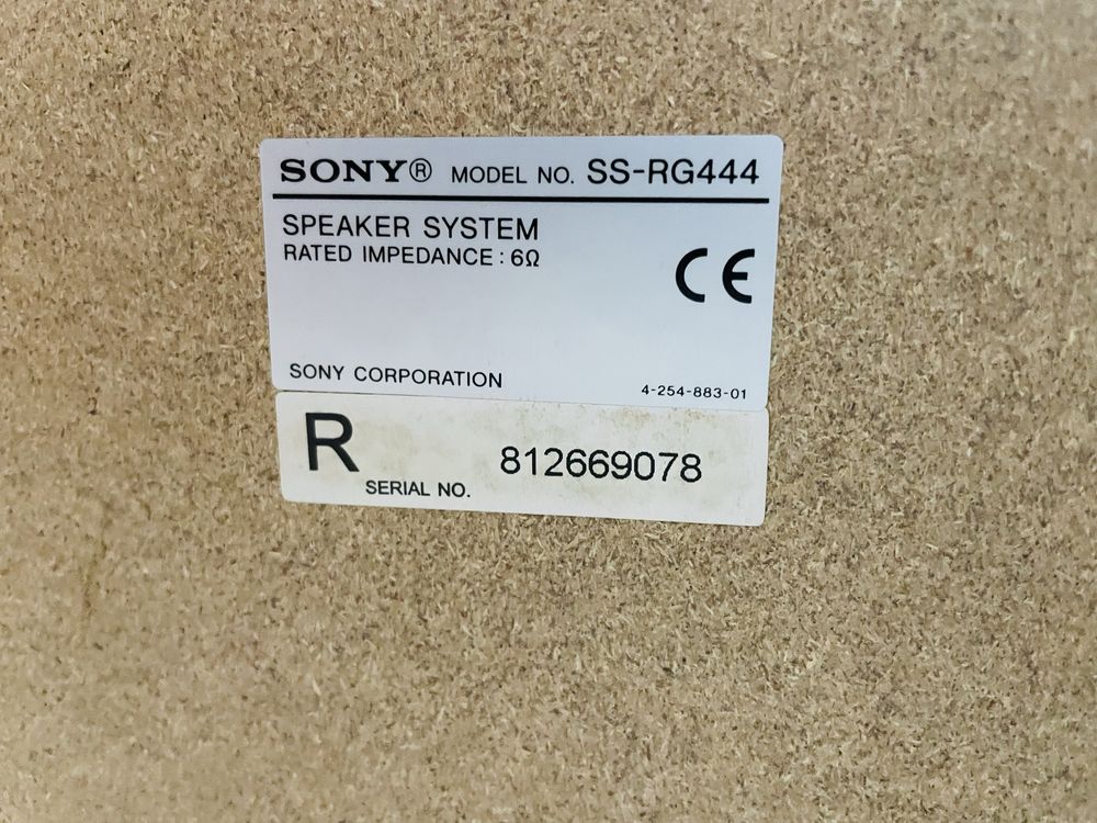 Miniwieza sony component system mhc-rg222