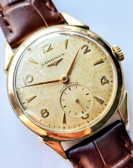 Oryginalny szwajcarski zegarek Longines z 1952
