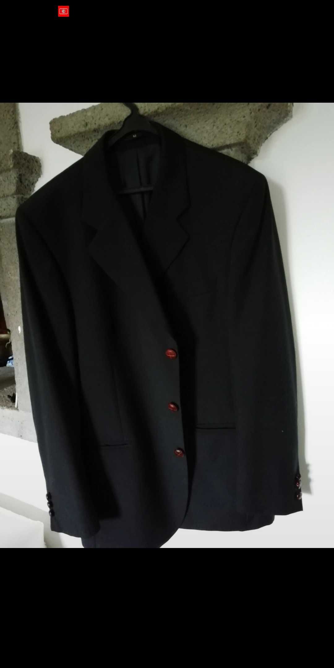 Blazer de homem, azul escuro tamanho 52