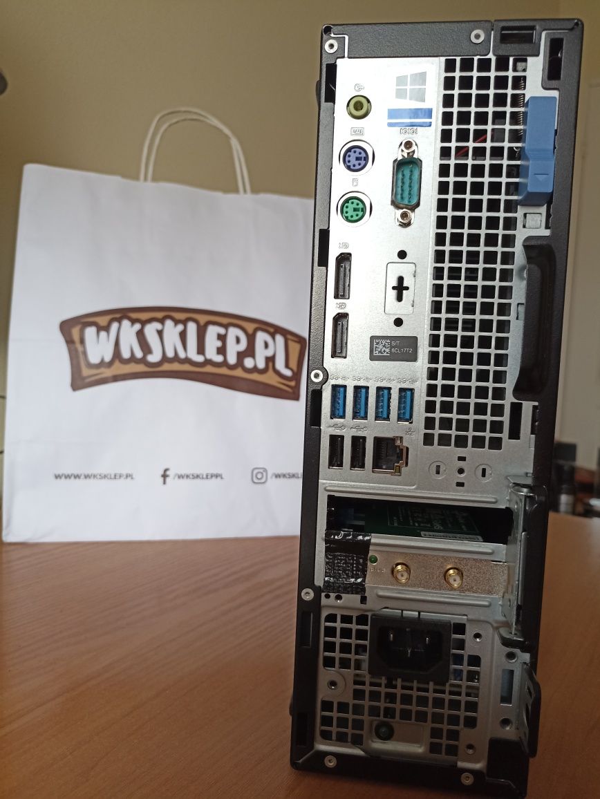 Komputer DELL 7060 i5-8600 intel SSD256  win 10