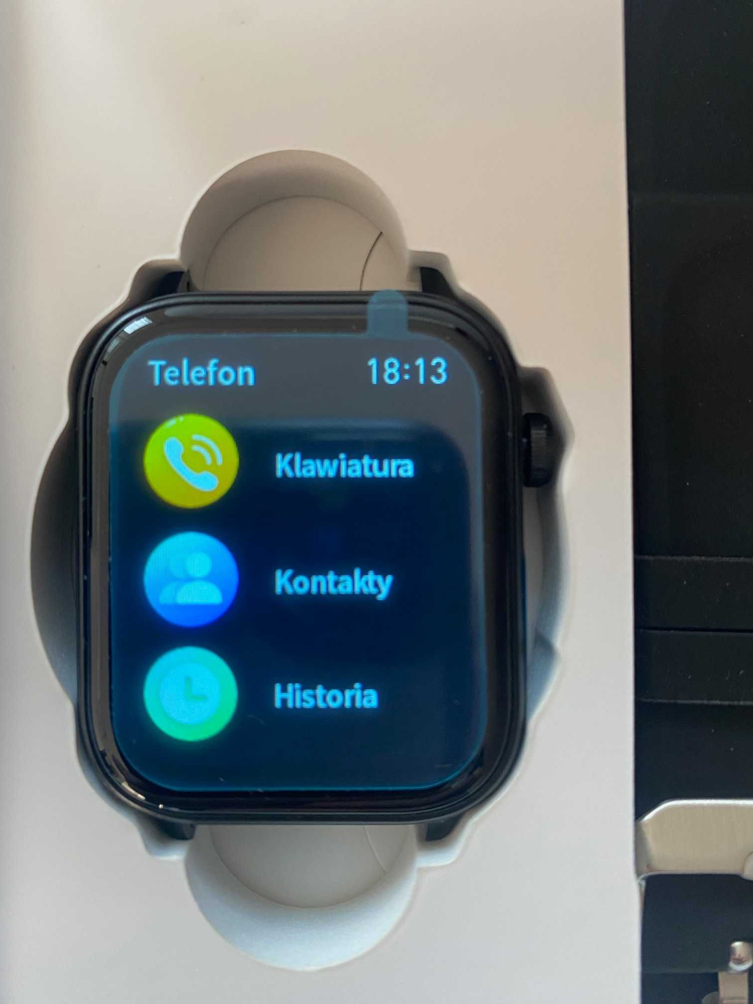 Zegarek Smartwatch Glukoza Cukier Lipidy Kwas moczowy EKG Połączenia