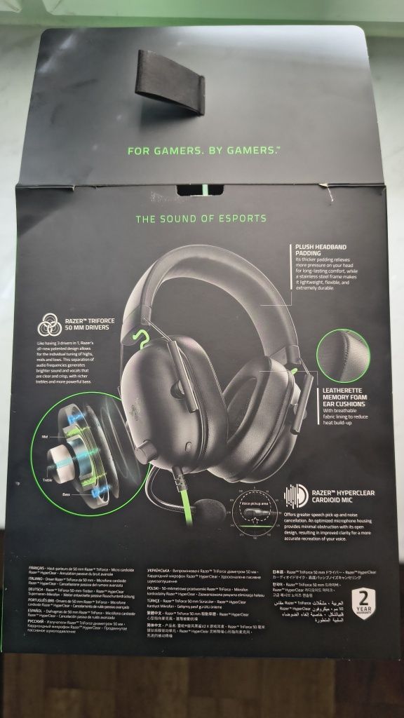 Słuchawki Razer Blackshart V2 X