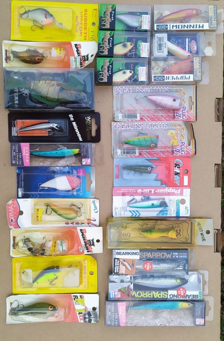 ОНОВЛЕННЯ. Воблери японські і не тільки