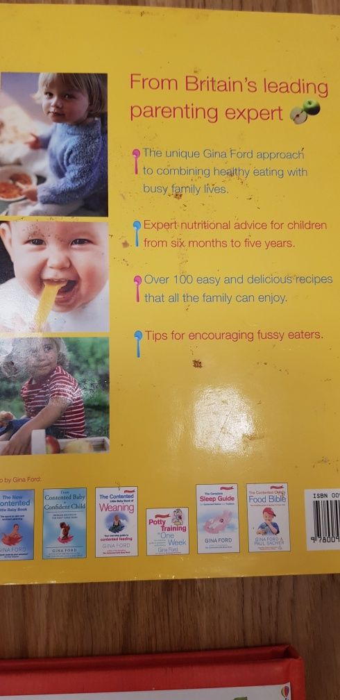 Rozszerzanie diety dzieci anglojęzyczne Feeding baby and toddler cookb