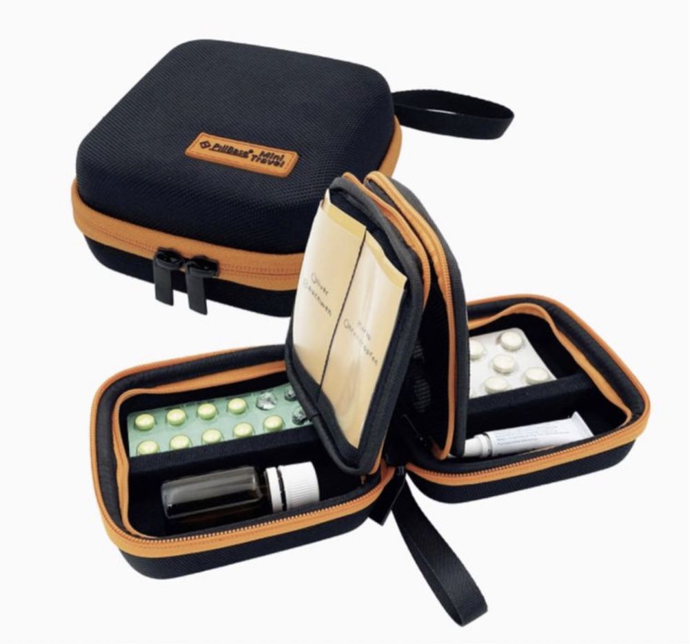 Nowa Turystyczna apteczka PillBase mini travel. Surwiwalowa