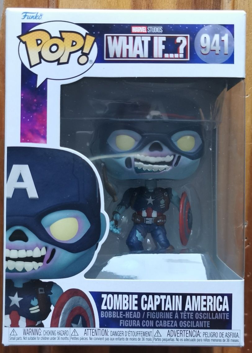 Figurka funko POP 941 Zombie Captain America