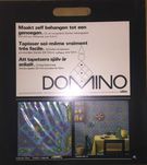 Tapeta geometryczna Domino Szwecja 5,6 m kw niebieska plus