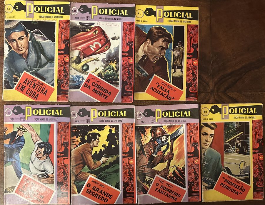"Zakarella" ,  "Terror", "Policial", bd para adultos