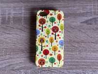 Case, etui drzewa, sowy Apple iPhone 5/5s plecki