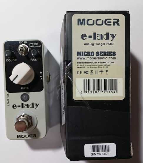 Гитарные педали компрессор, овердрайв, фленджер бренд MOOER