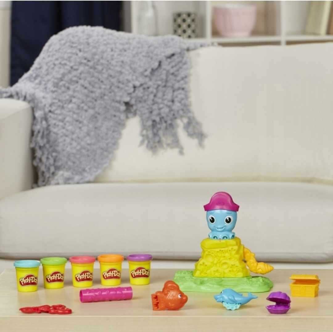 PLAY-DOH Ciastolina Zestaw OŚMIORNICA 5 TUB E0800