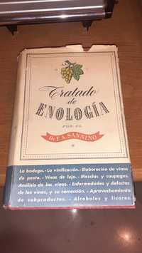 Tratado de Enologia livro raro vinificação licores vinhos enólogo