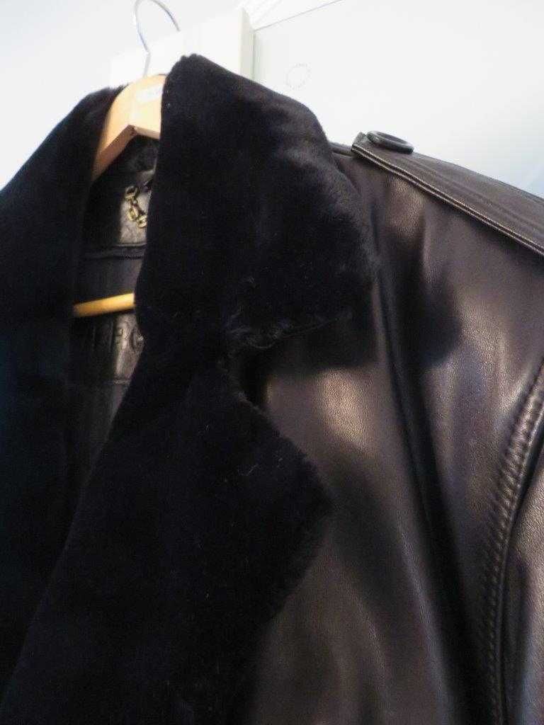 Плащ шкіряний чоловічій р.50