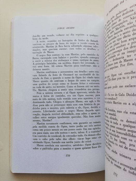 Os Pastores da Noite, de Jorge Amado