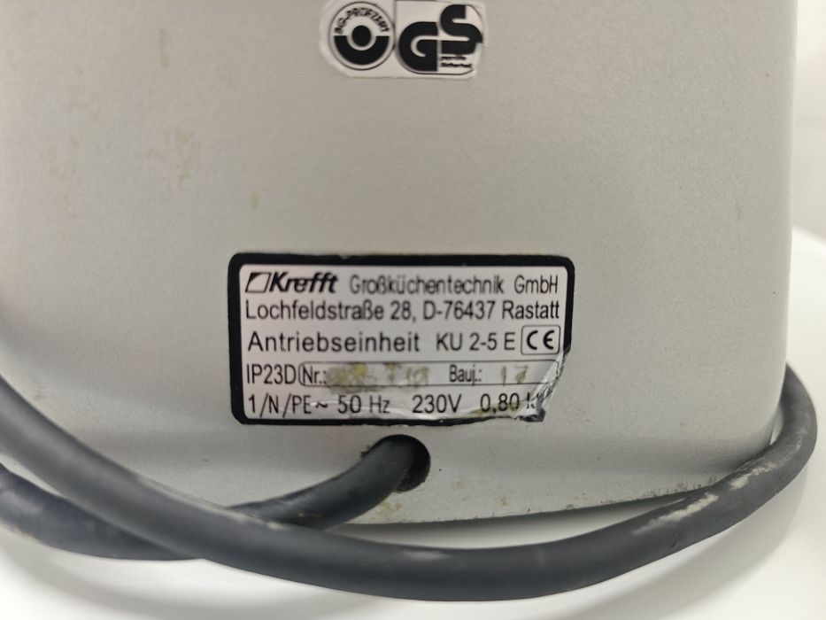 М'ясорубка професійна 100кг/год Krefft KU 2-5e