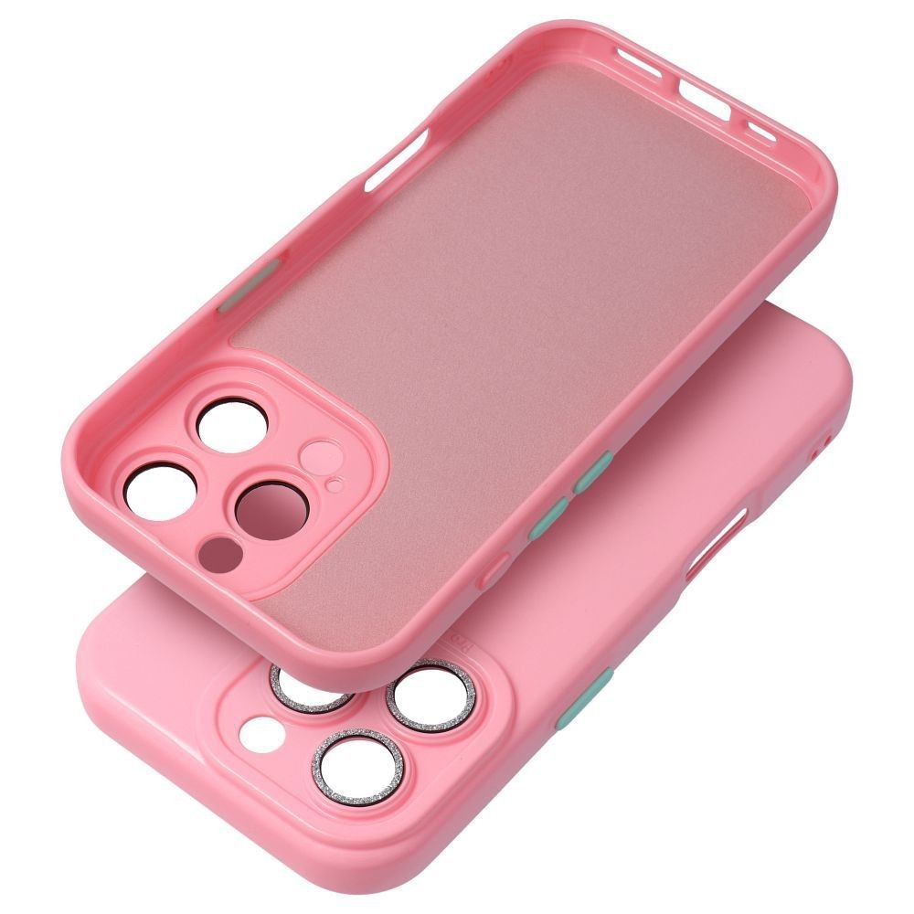 Etui Pastel Shine do iPhone 16 Pink