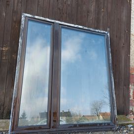 Okno aluminiowe Szer. 146 wys.159