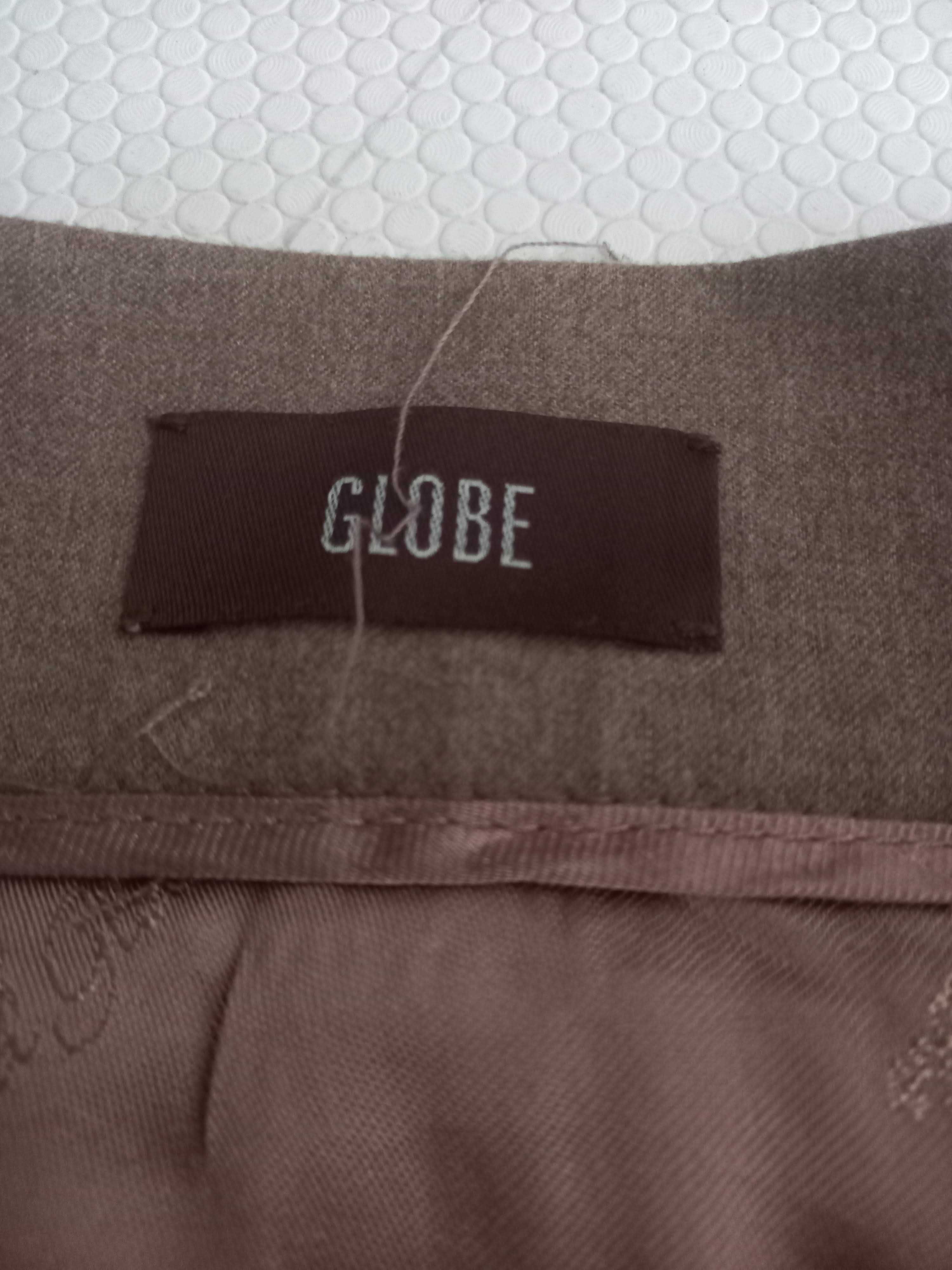 Saia castanha clara, Globe, Tam S (Portes incluídos)