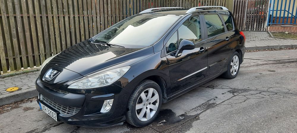 Peugeot 308SW 2008r. 1.6 Benzyna/Gaz. Bogate wyposażenie.