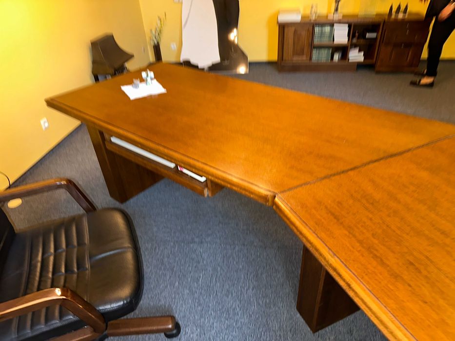 Biurko dębowe duże