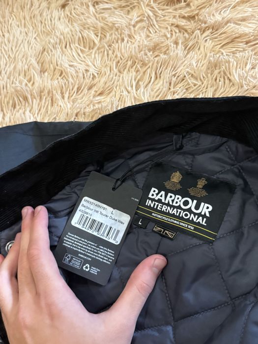 Новая ваксованная куртка Barbour Intl Tourer Duke Wax барбур вакс