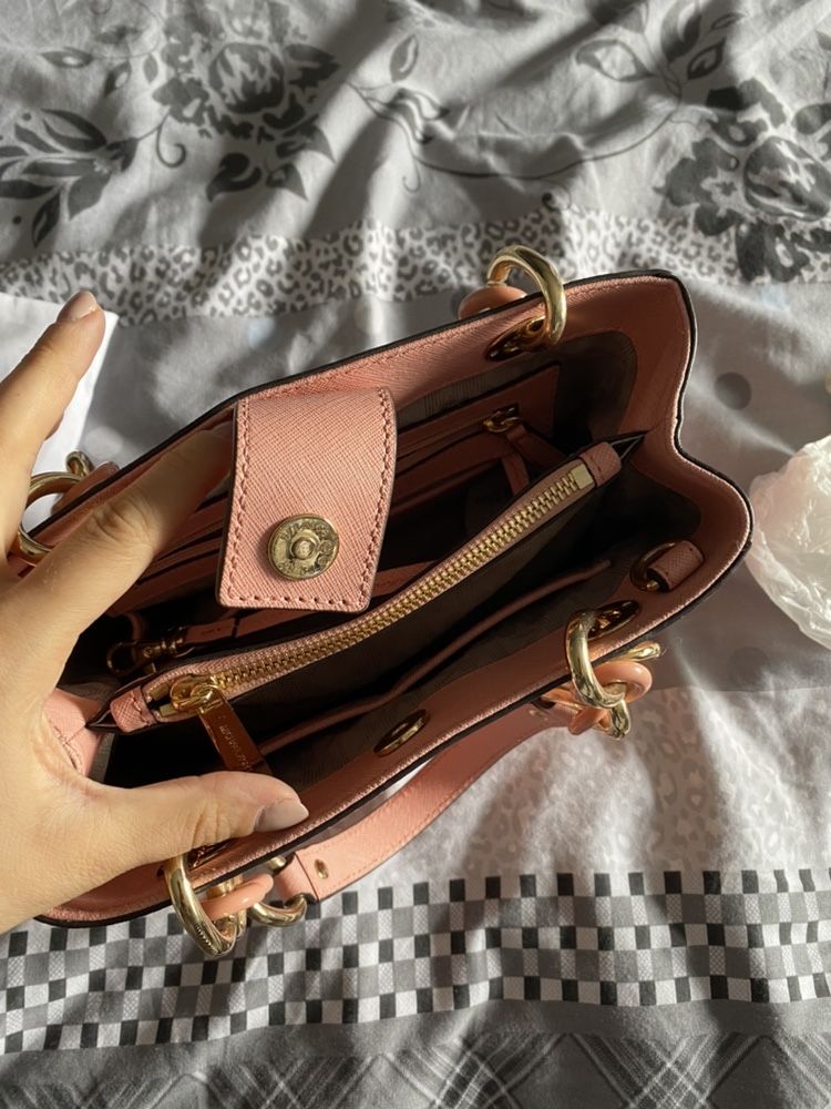 Michael Kors MK cynthia róż small